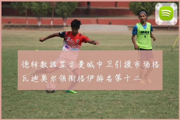 德转数据显示曼城中卫引援市场格瓦迪奥尔领衔格伊排名第十二